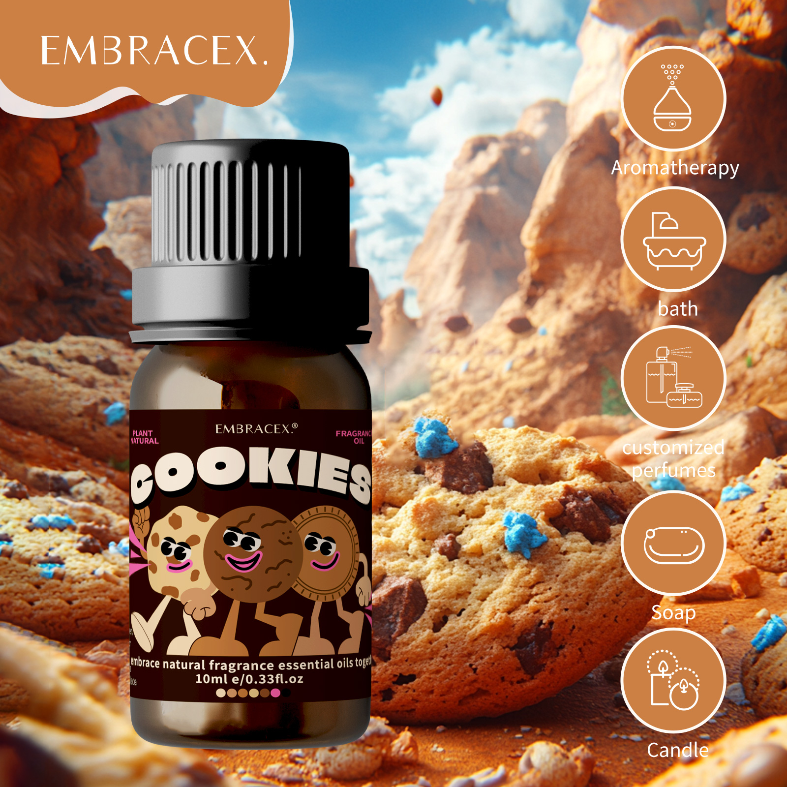Perfume Fragrance Making - 10ml Cookies Perfume Cookies Fragrance Essential