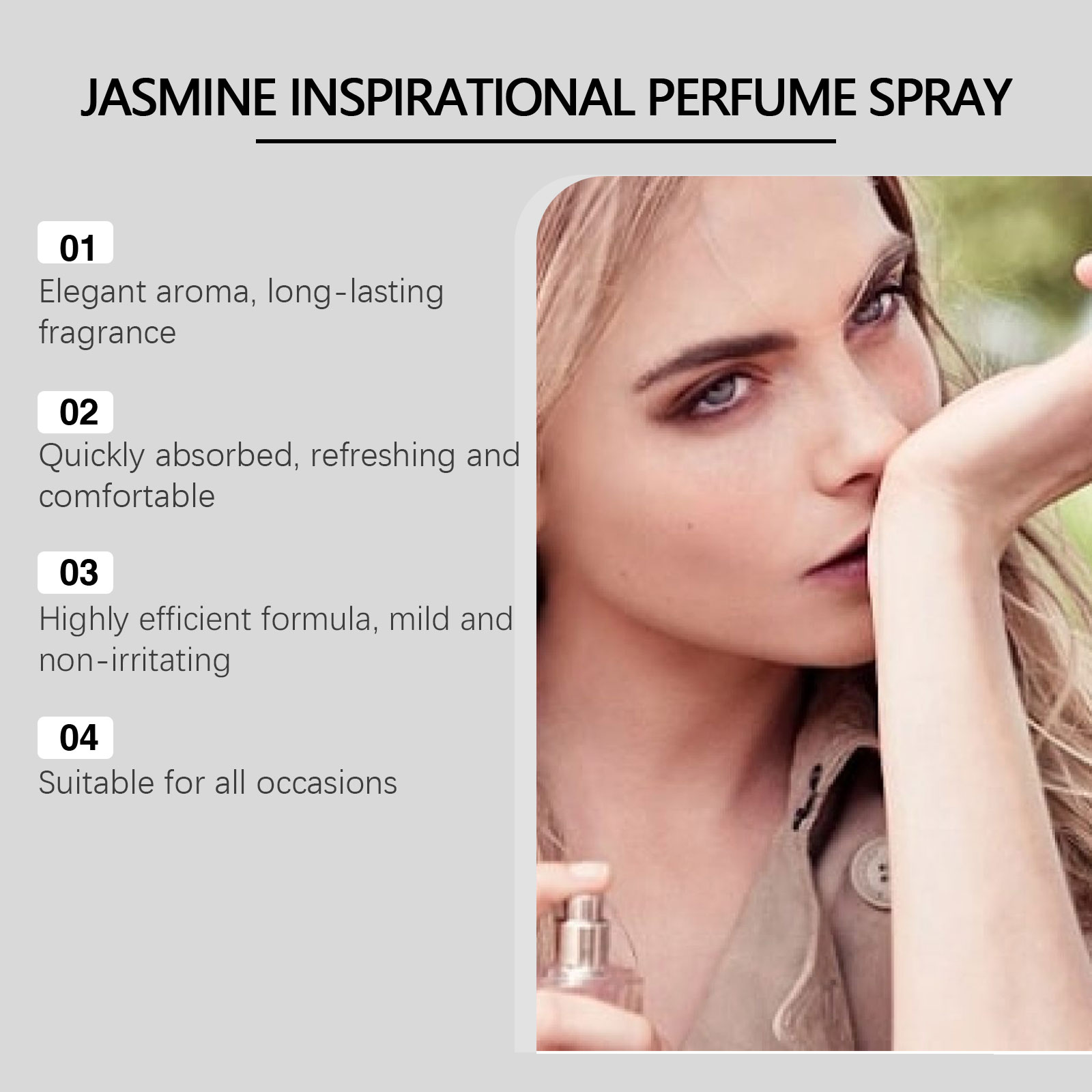 50ml Jasmine Perfume Spray - A - Perfume Jasmine Fragrance のレビューと価格