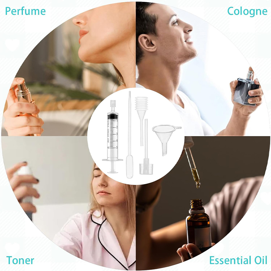 40Pcs Perfume Refill Pump Tool - Perfume Decant Sample のレビューと価格
