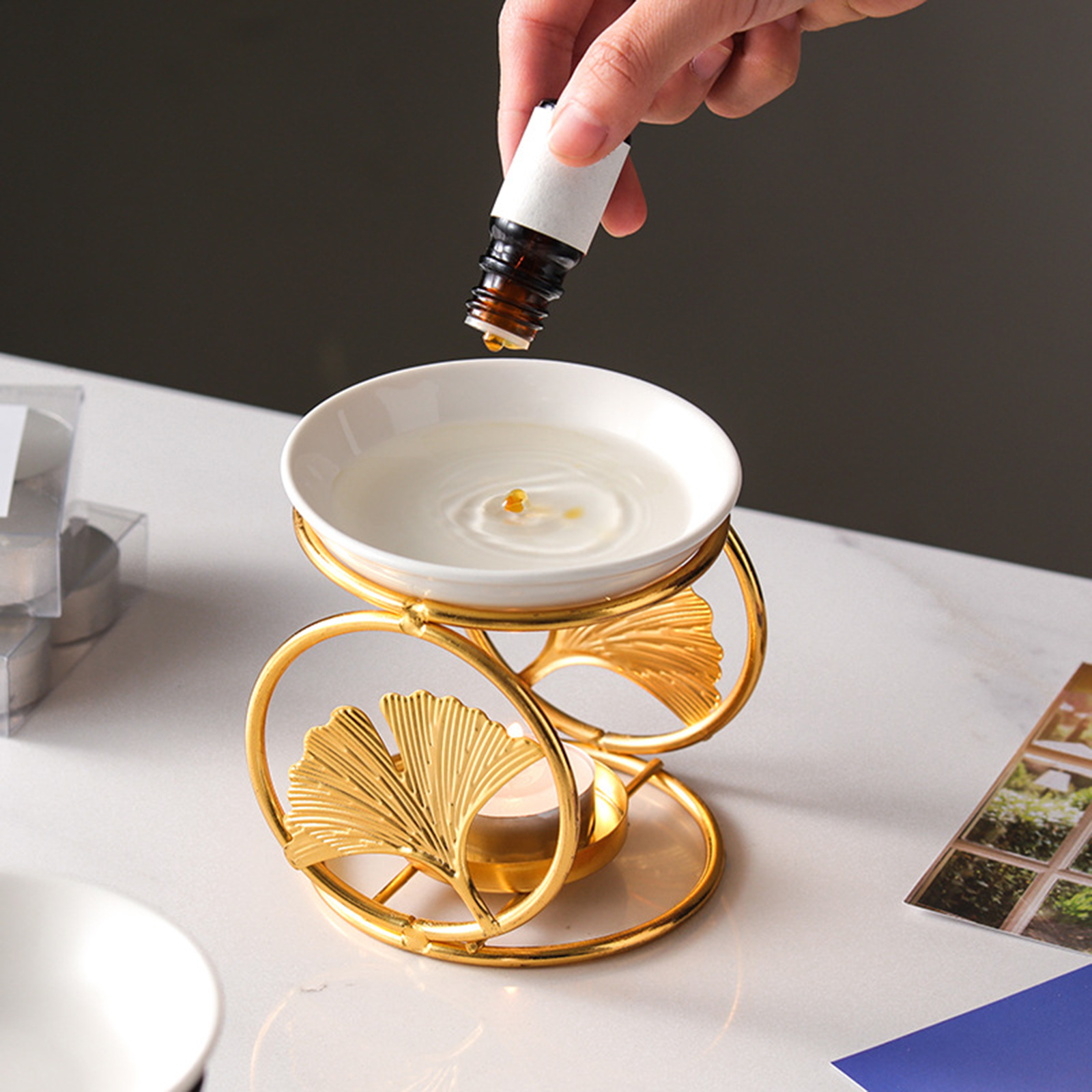 Modern Aromatic Oil Burner Dee - Perfume Fragrance Oils For Wax Melts のレビューと価格