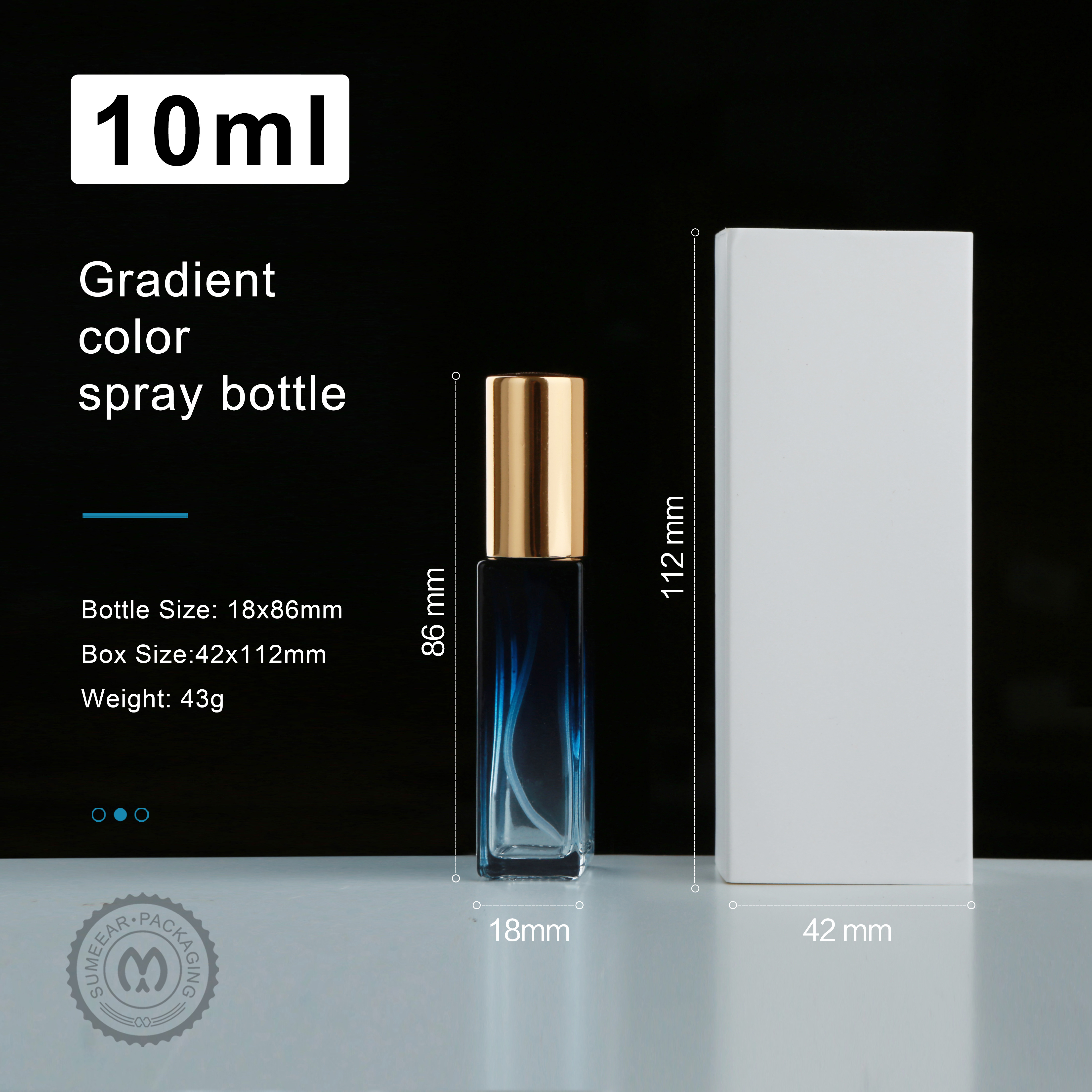 30PCS 10ml Gradient Perfume Bo - Perfume Decant Sample のレビューと価格